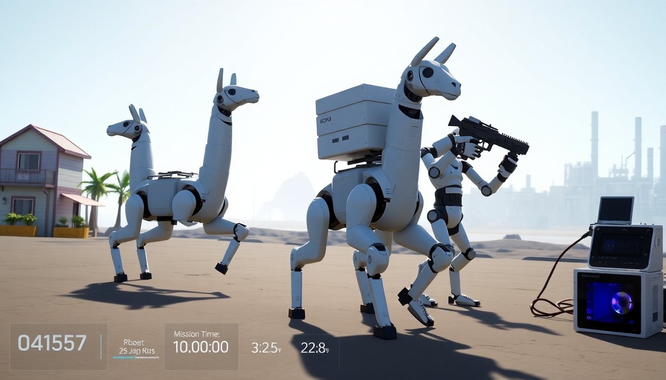 robotic lamas lectfect pc game